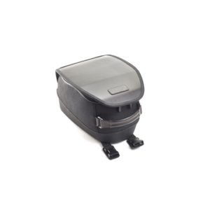 Waxed Cotton Tank Bag - Black
