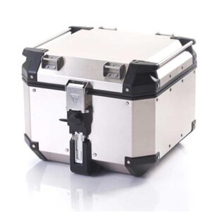 Expeditie aluminium topkoffer zilver