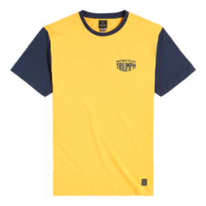 FENLAND T-SHIRT GOLD / NAVY